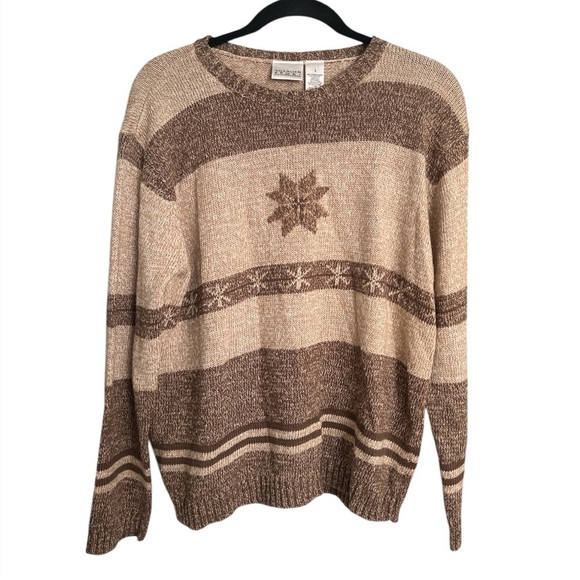 Vintage Villager Sport by Liz Claiborne Colorblock Sweater - Picture 2 of 8